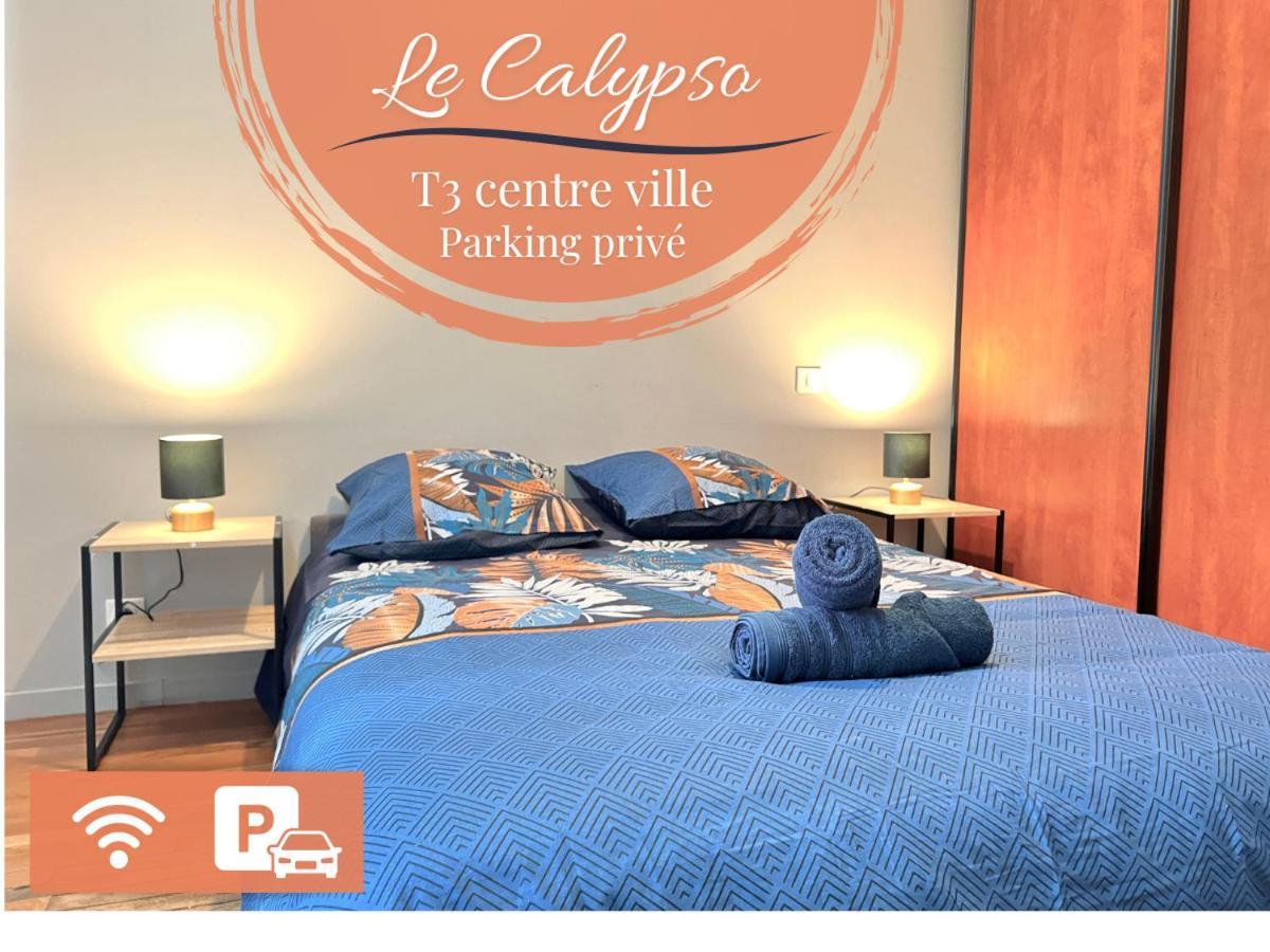 普瓦捷Le Calypso, Superbe T3+Parking Proche Du Centre公寓 外观 照片